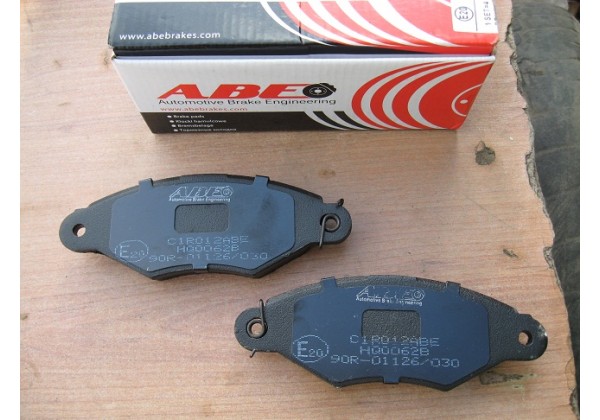 колодки гальмівні Renault Kangoo, Peugeot 206, 306, Citroen Xsara, BOSCH, 7701205513, 172 082, 425 166
